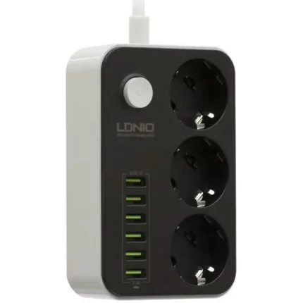 Multiprise-LDNIO-SE3631-Power-Strip-avec-port-USB-·-3-prises-CA-et-6-ports-USB-1